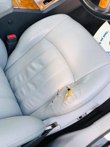 Artificial Leather Damaged Seat
