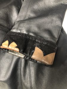 Jacket Cuff With Suede
